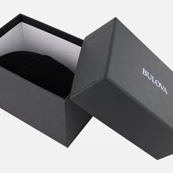 Bulova Men's Day Date 40mm Diamond Silver Gold Watch - Picture 4 of 4